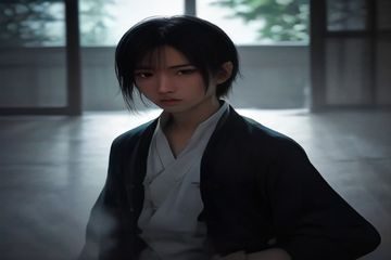 澳门巴黎人咖啡廊下午茶精致摆盘，三层点心架搭配马卡龙与手冲咖啡，阳光透过拱窗洒落优雅氛围