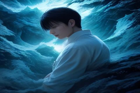 澳门巴黎人总统套房宏大客厅，水晶吊灯、真皮沙发与270度全景落地窗，俯瞰路氹城夜景气势磅礴